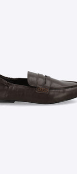 Loafer suave doblez talon