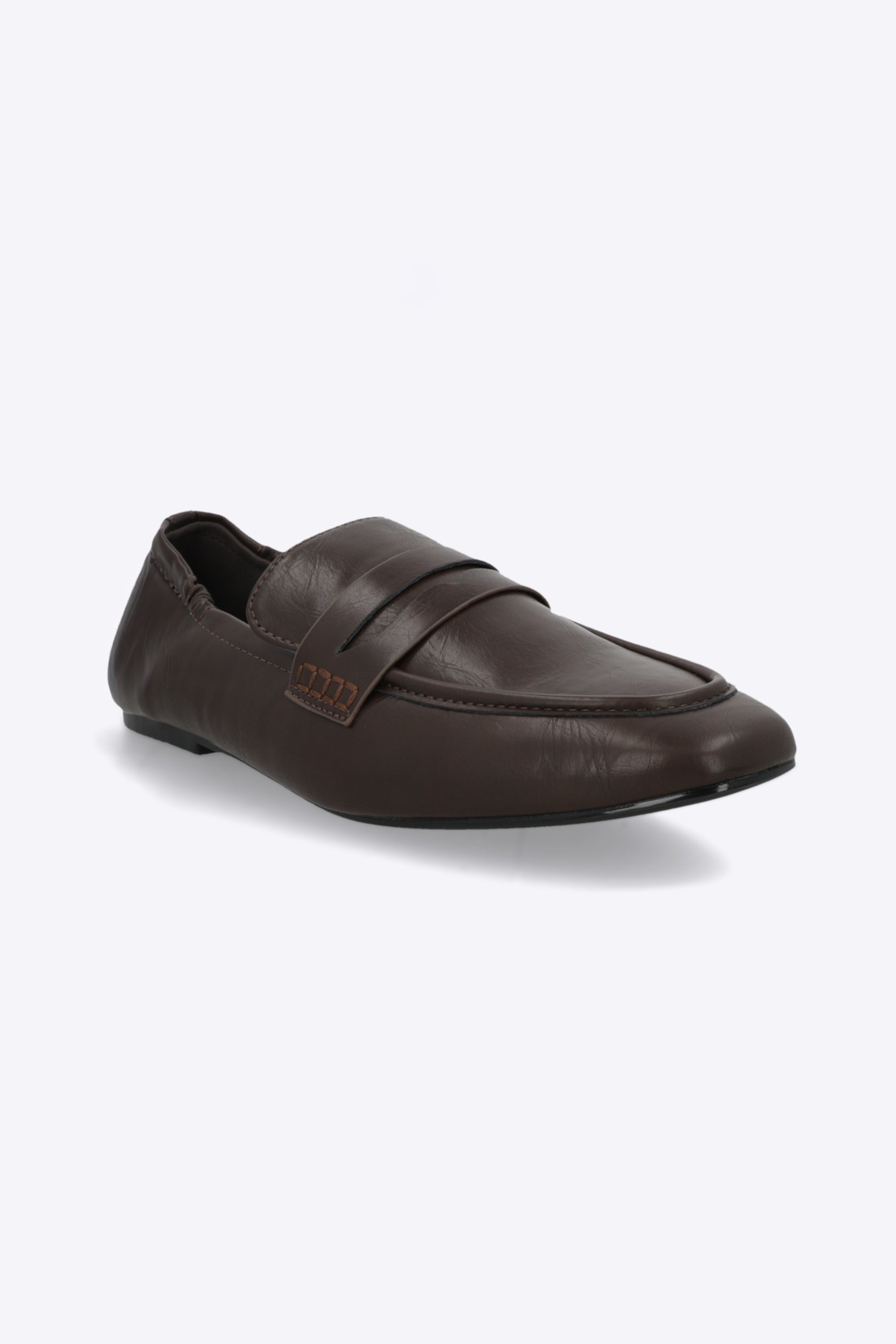 Loafer suave doblez talon