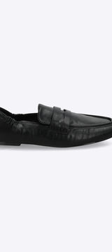Loafer suave doblez talon
