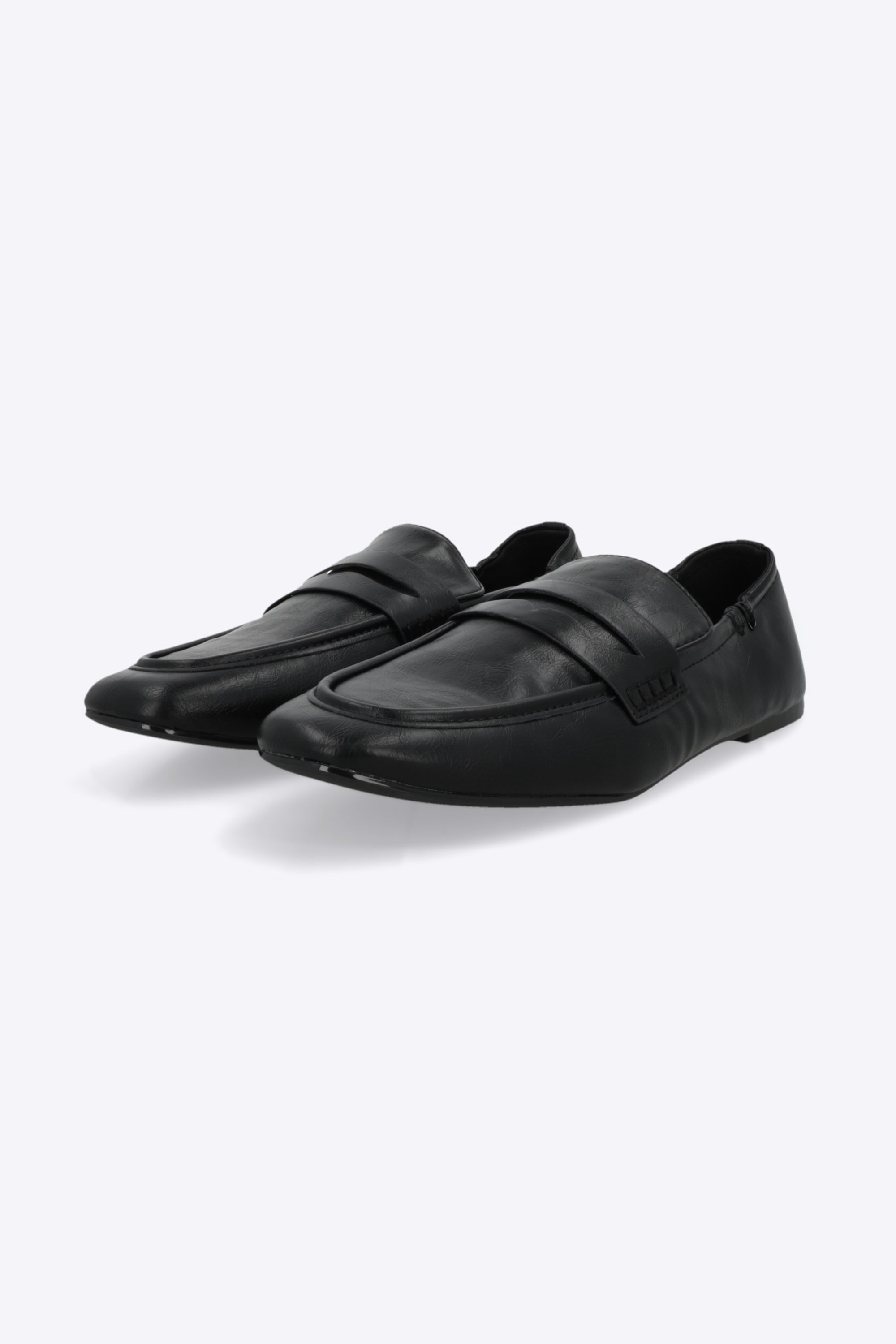 Loafer suave doblez talon