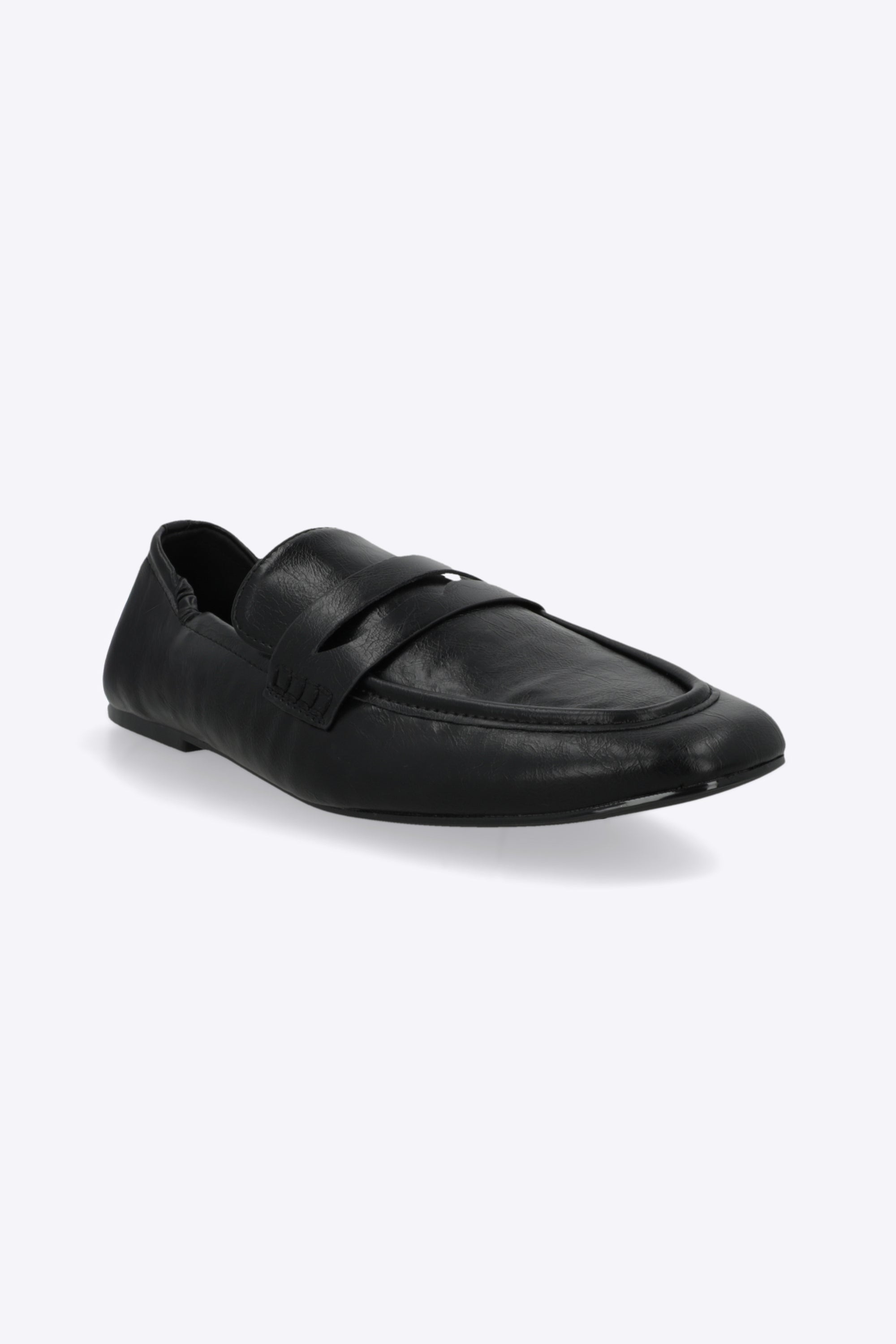 Loafer suave doblez talon