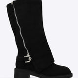 Bota biker funda zipper