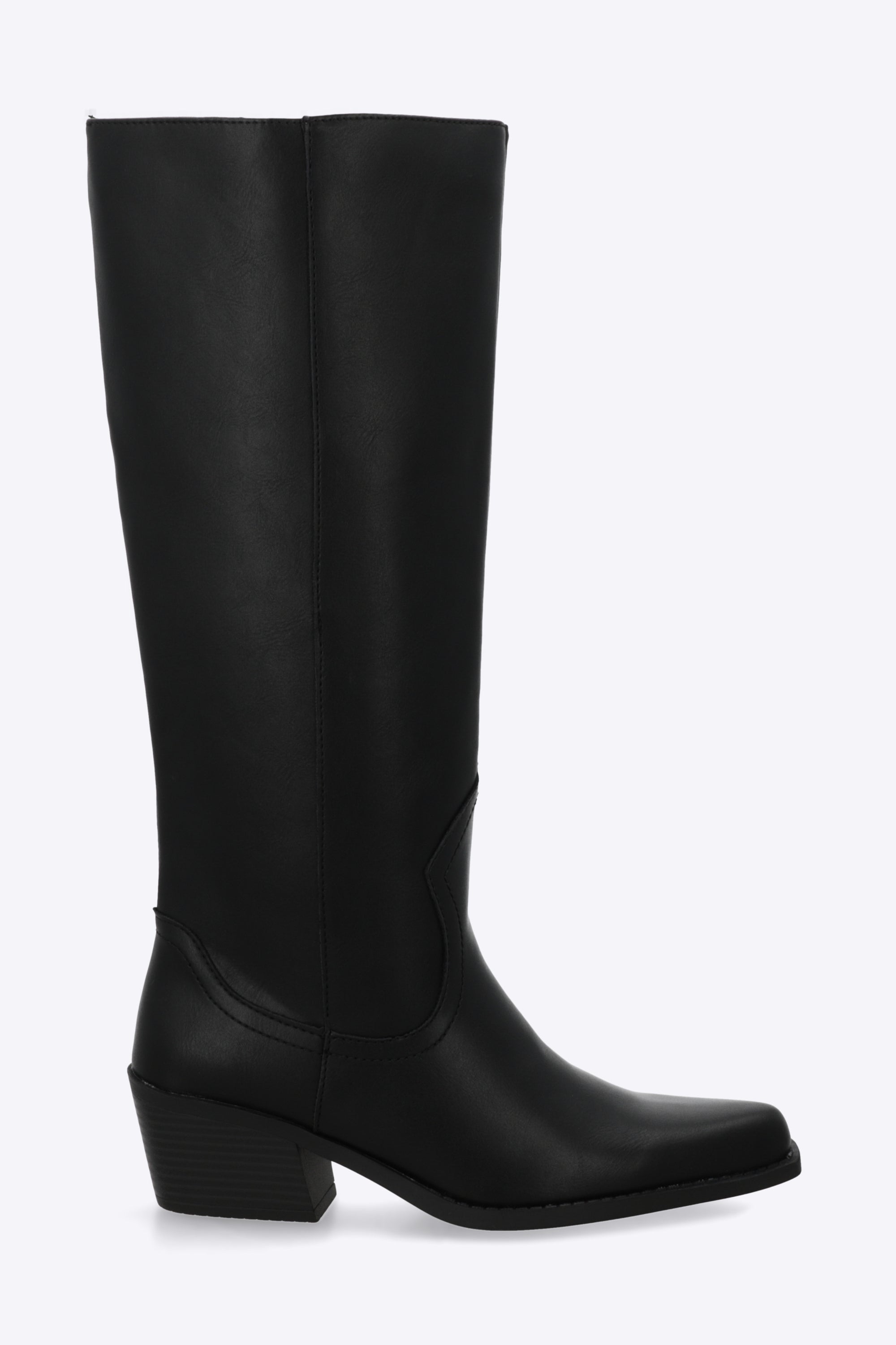 Bota vaquera lisa
