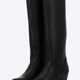 Bota vaquera lisa