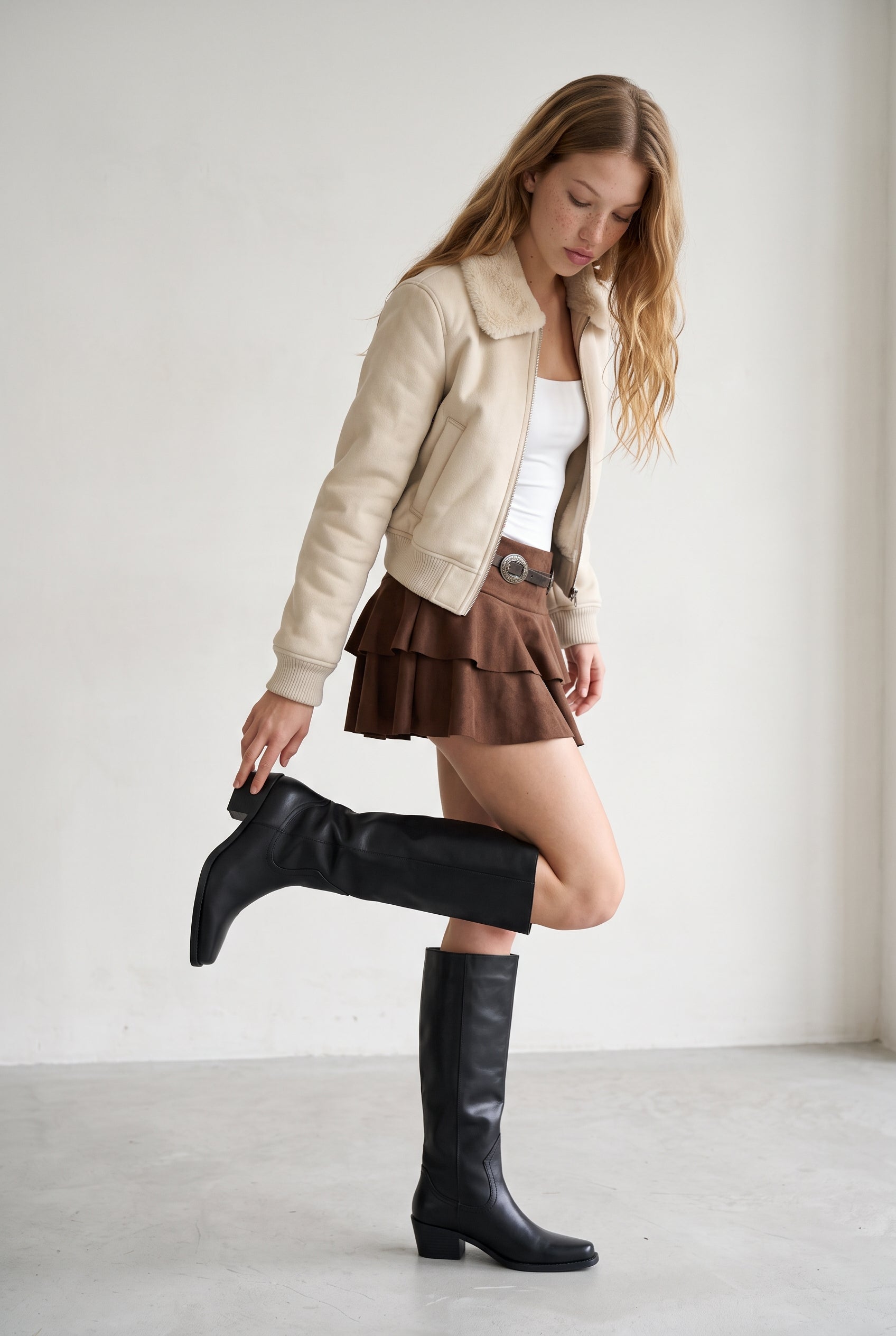 La bota vaquera es el must-have de tu armario. Perfecta para esas salidas casuales o para añadir un toque único a tu estilo diario. Su diseño clásico se combina con la comodidad que necesitas, haciendo de este calzado una elección ideal para cualquier momento. Actualiza tu look con este clásico básico.