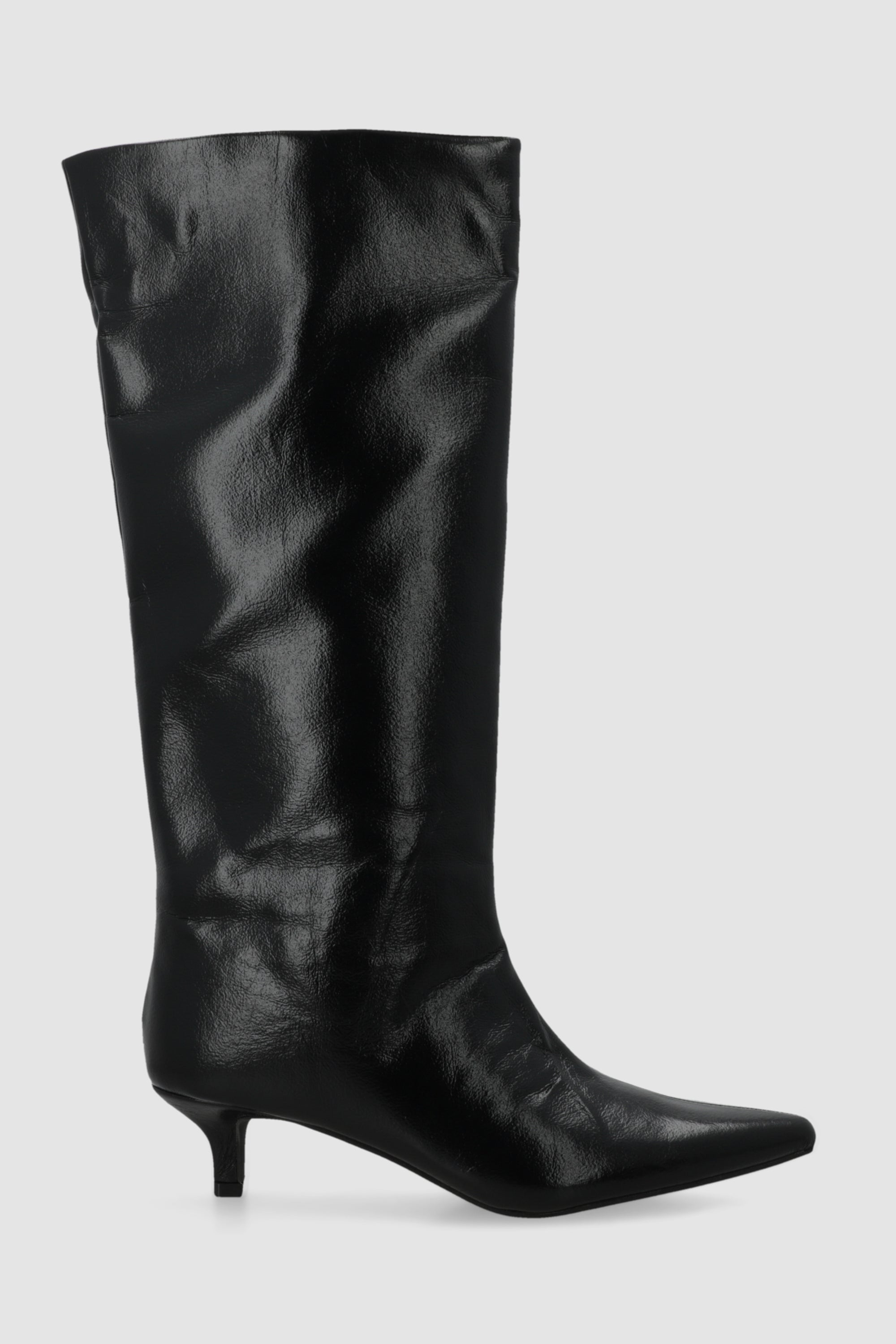 Bota pointy kitten NEGRO