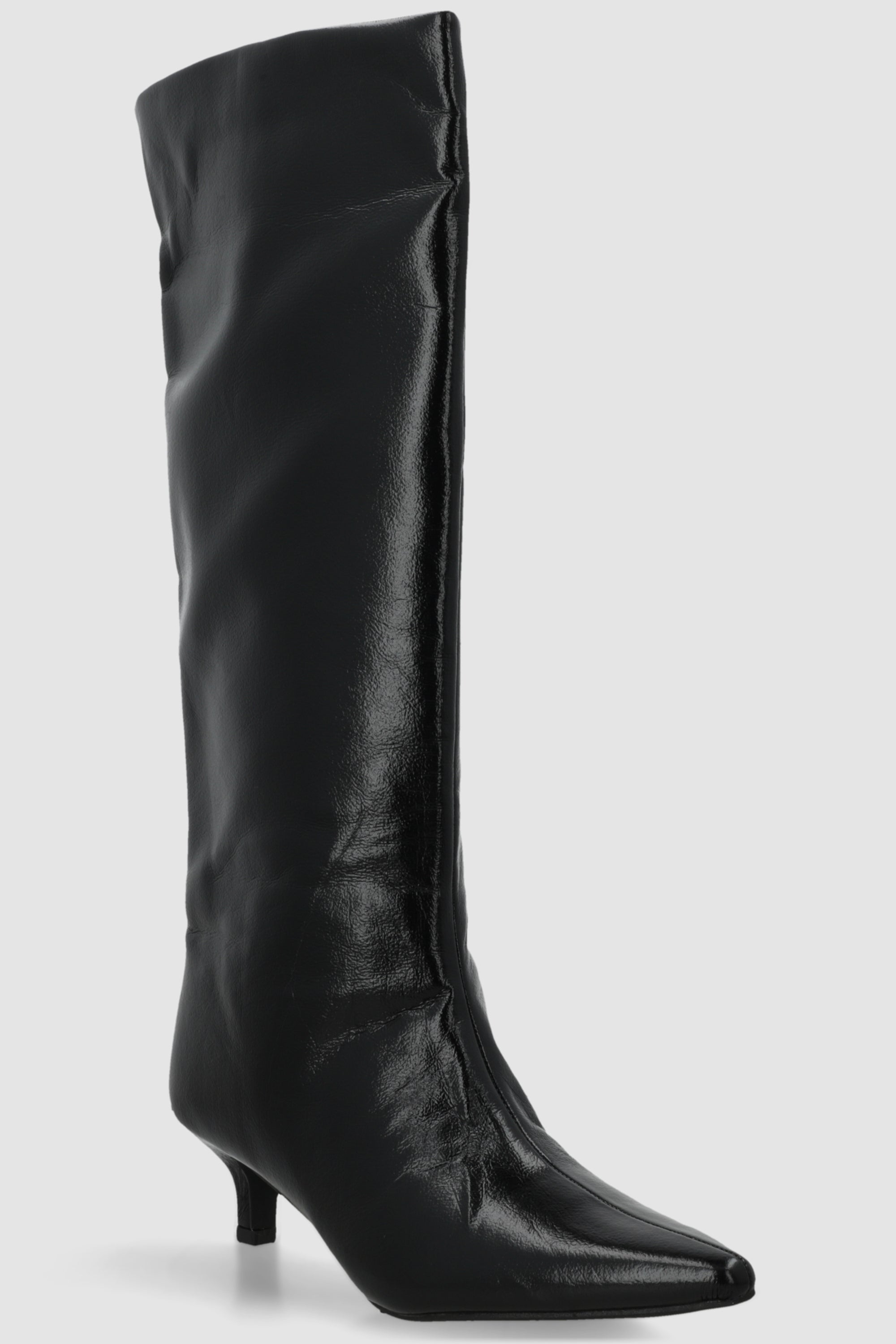 Bota pointy kitten NEGRO