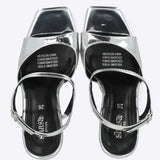 Tacon plataforma rebanado peep toe