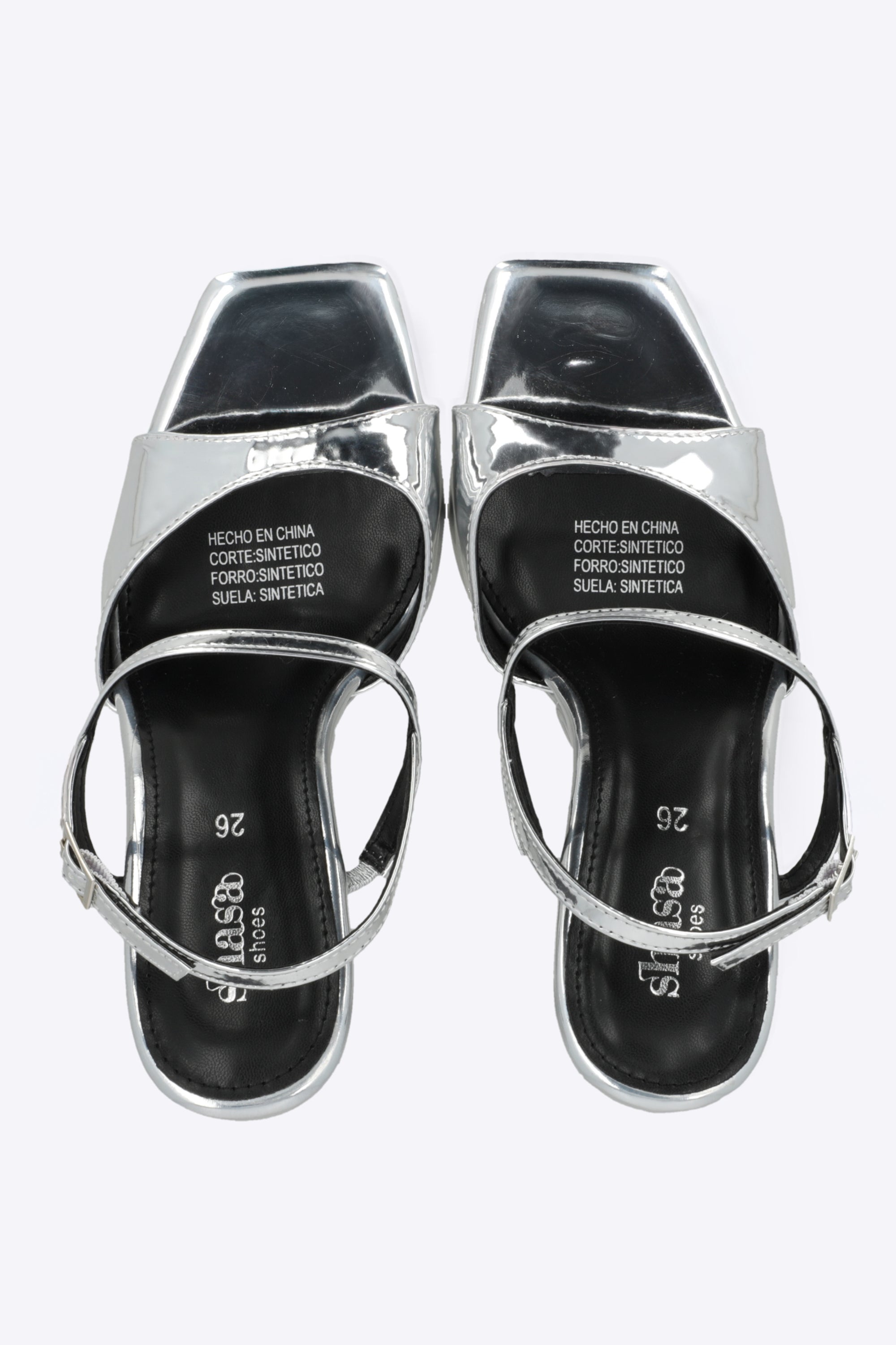 Tacon plataforma rebanado peep toe
