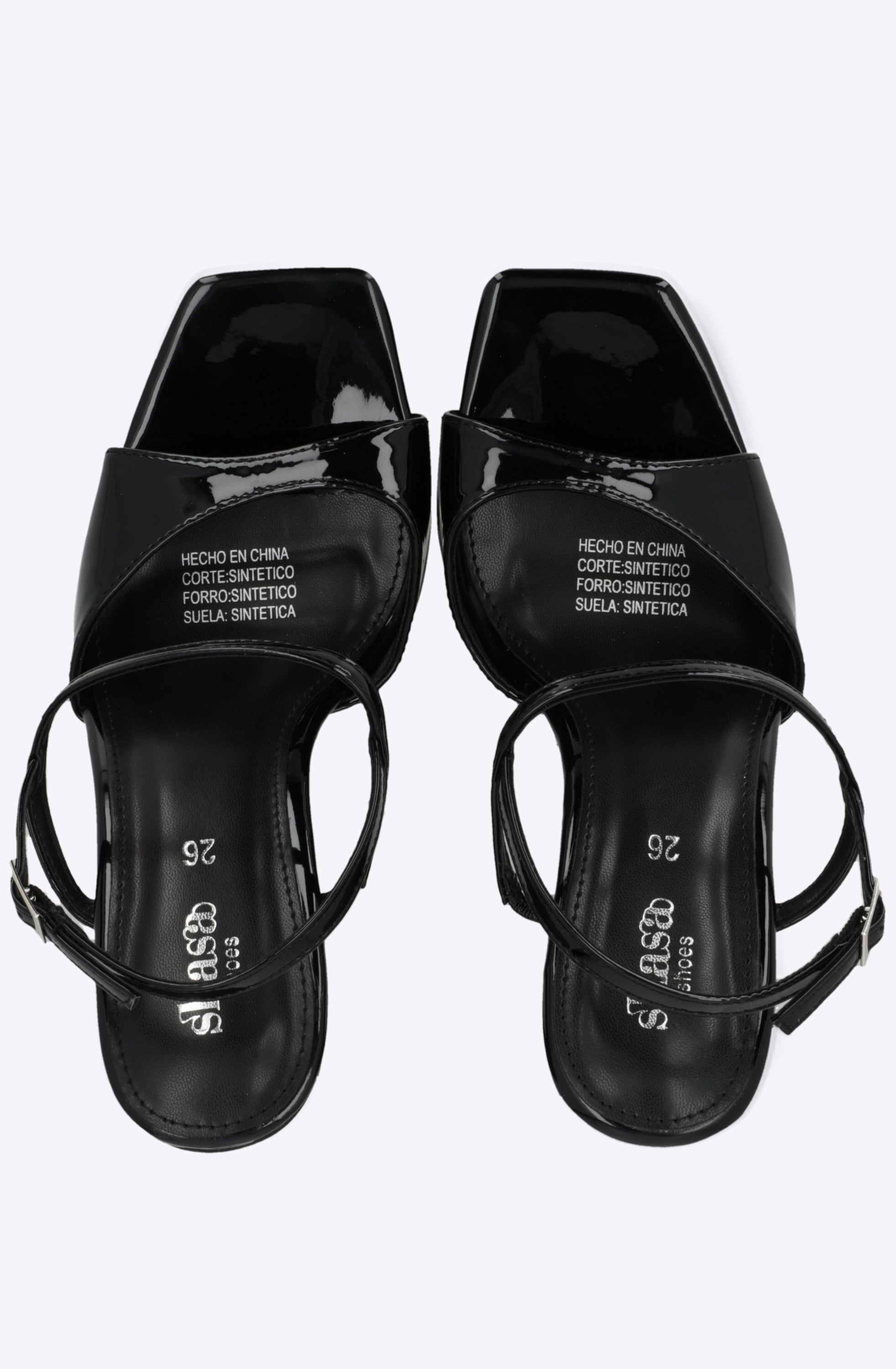 Tacon plataforma rebanado peep toe