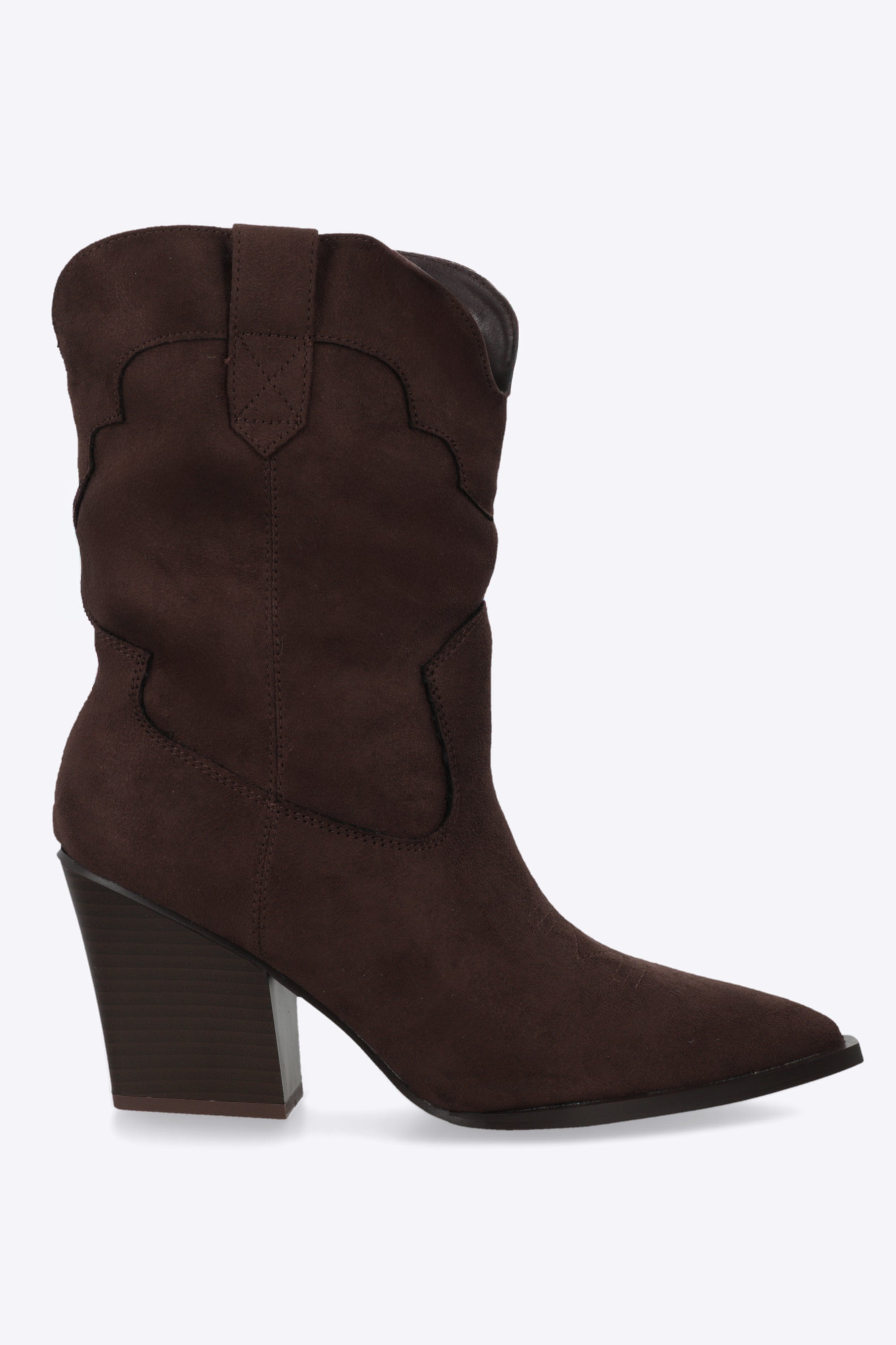 Botin vaquero sencillo gamucina