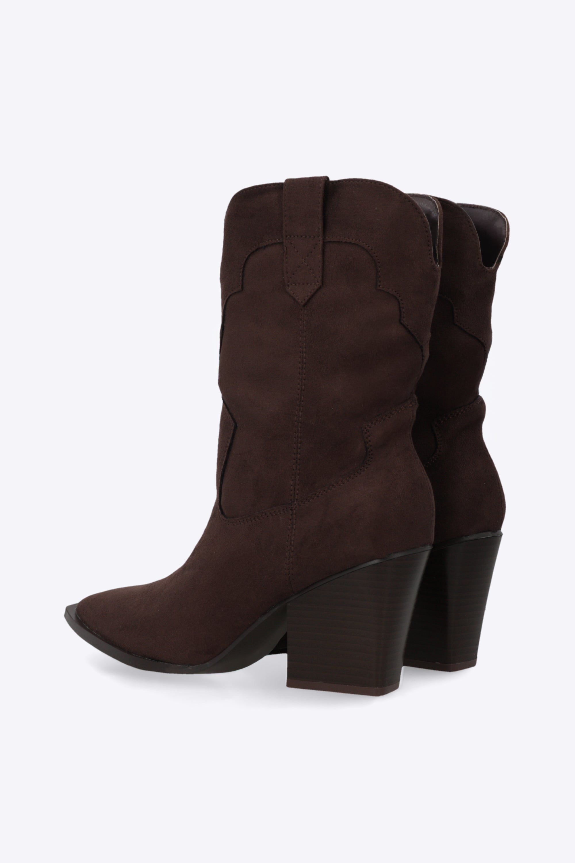 Botin vaquero sencillo gamucina