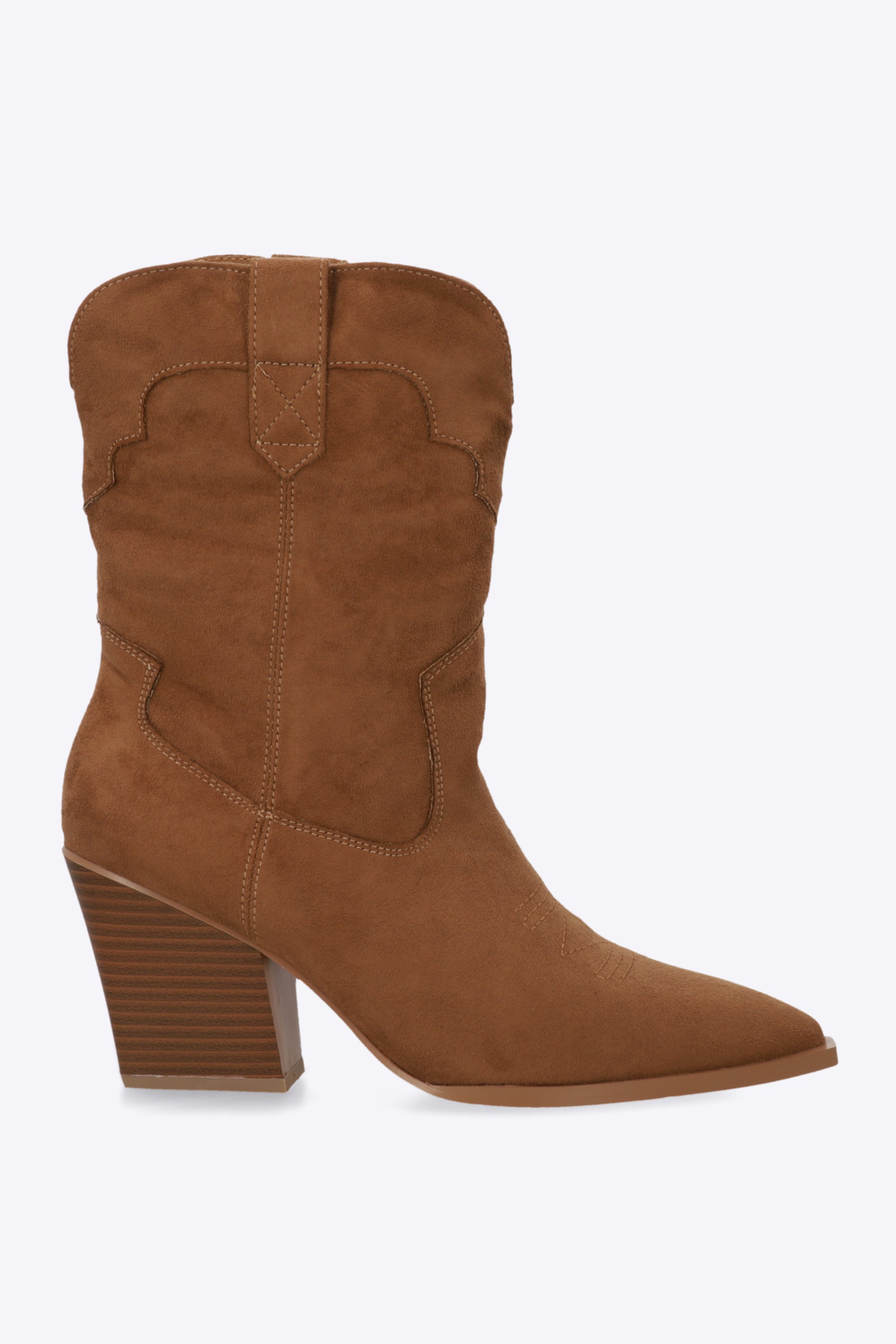 Botin vaquero sencillo gamucina