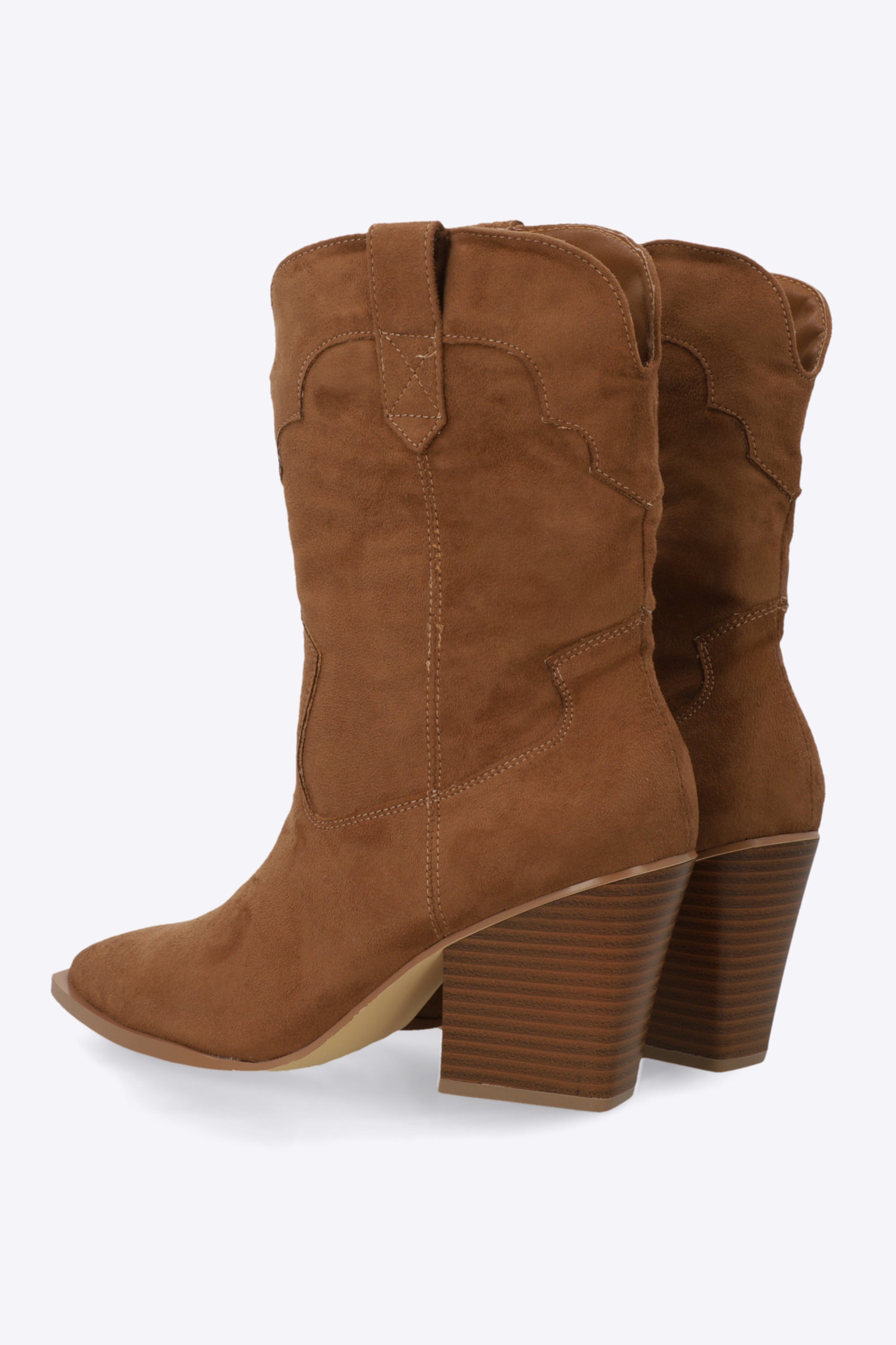 Botin vaquero sencillo gamucina