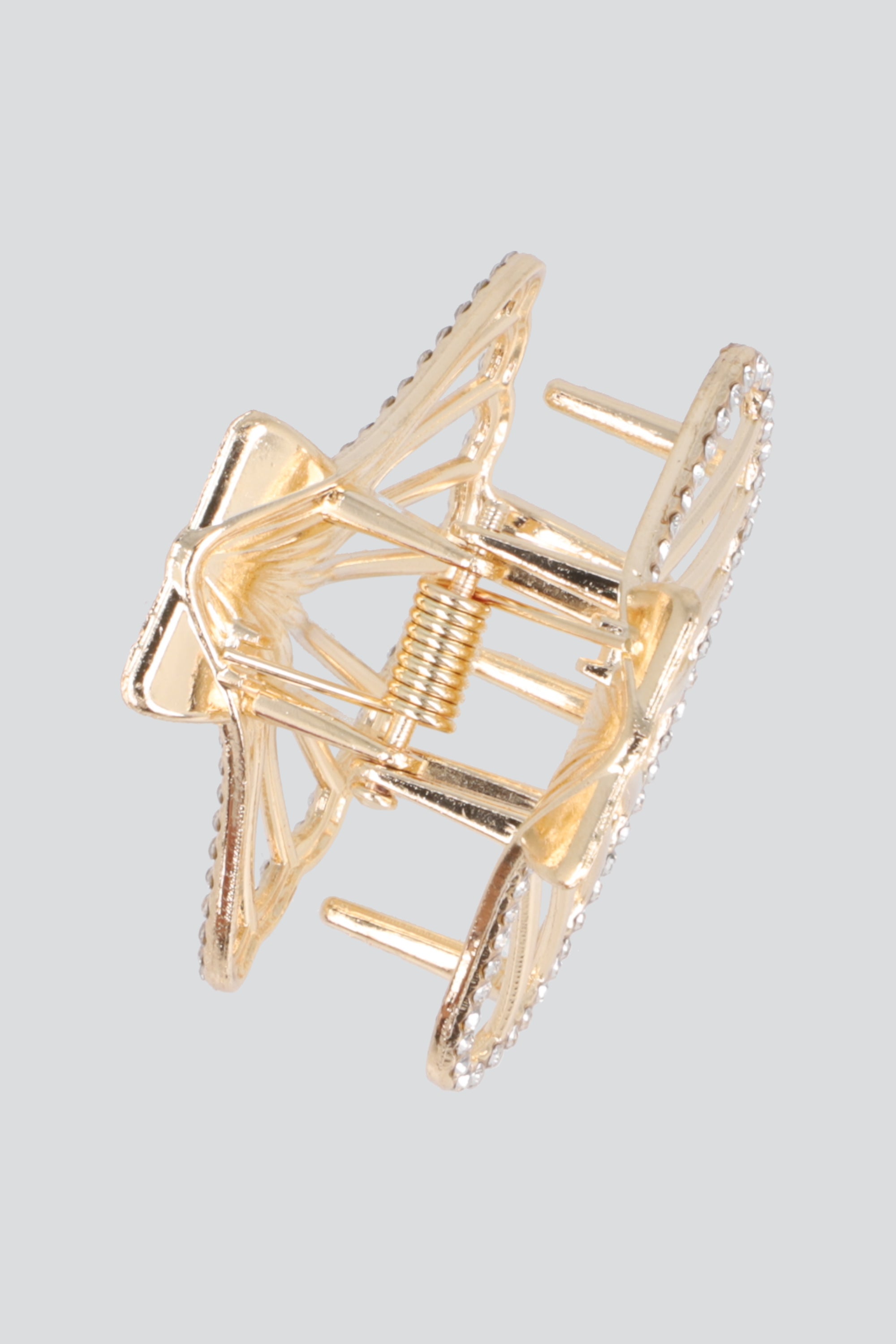 Pinza conchita brillos ORO