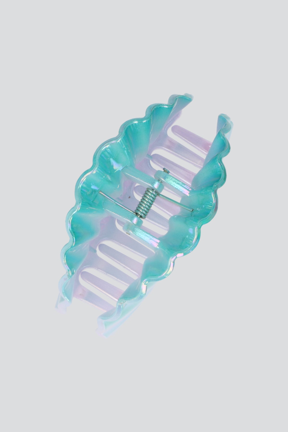 Pinza conchita iridiscente AZUL