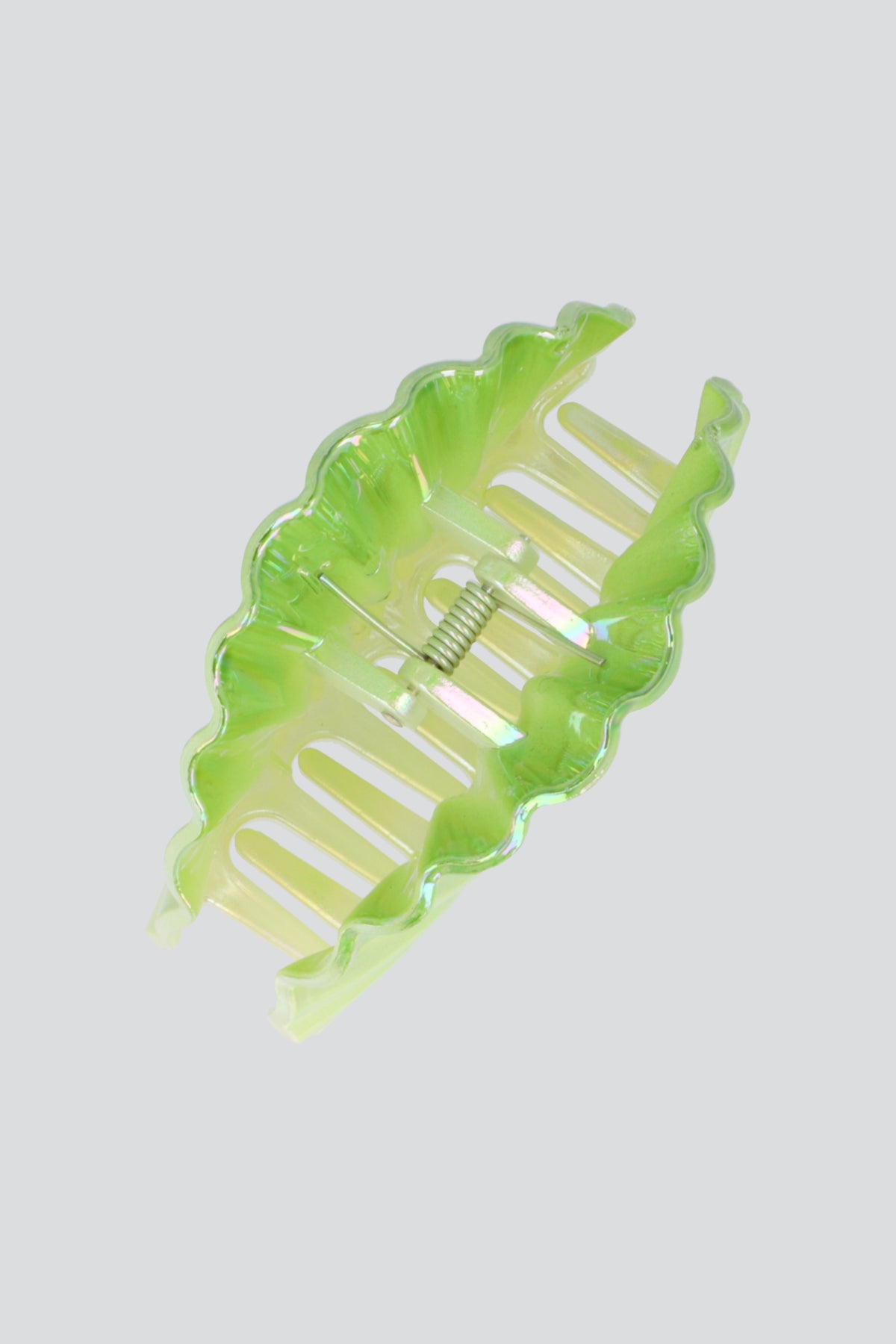 Pinza conchita iridiscente VERDE