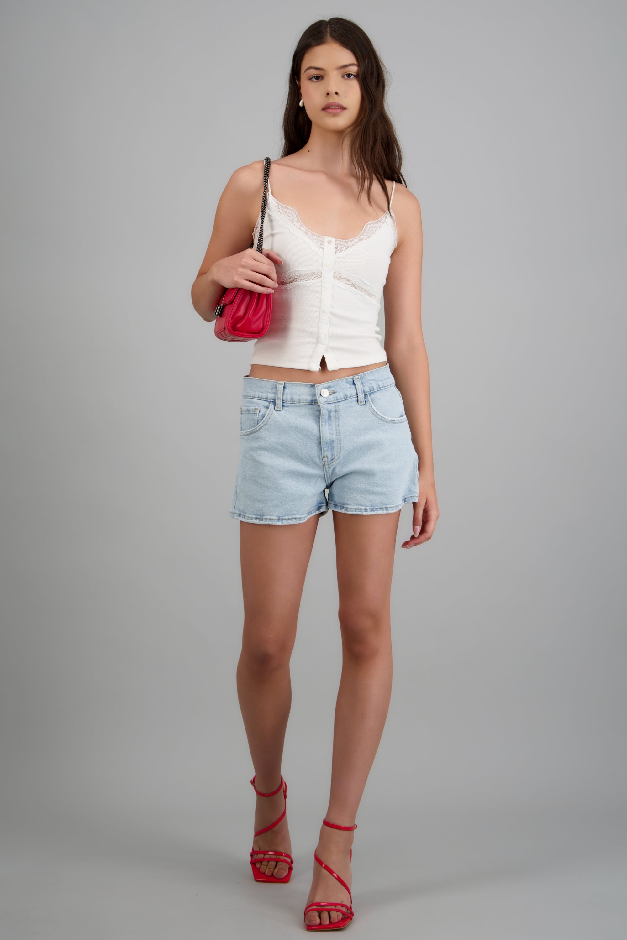 Mini short denim LIGHT WASH