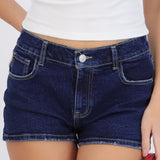 Mini short denim