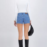 Mini short denim