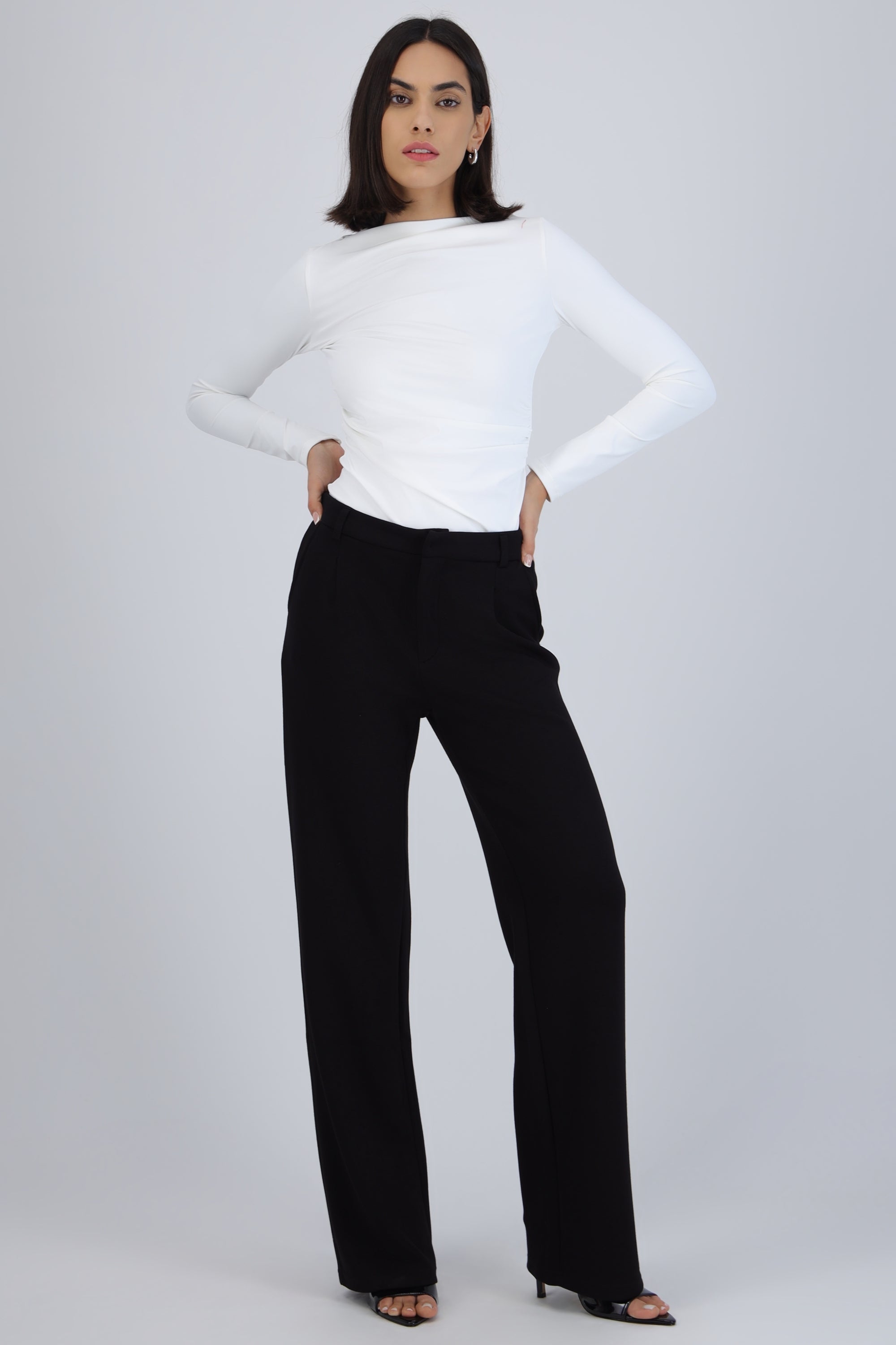 Pantalón liso tacto modal