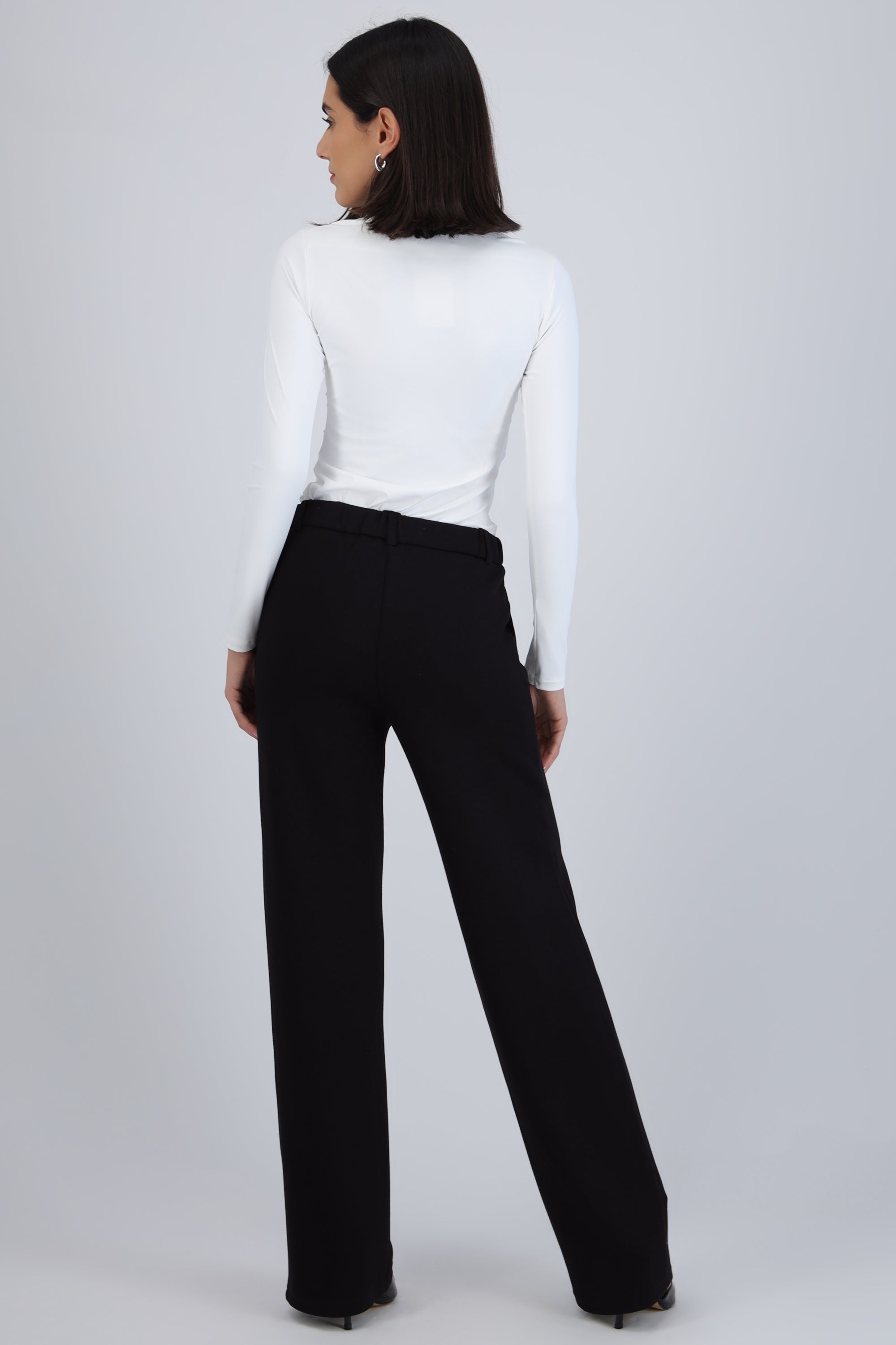 Pantalón liso tacto modal
