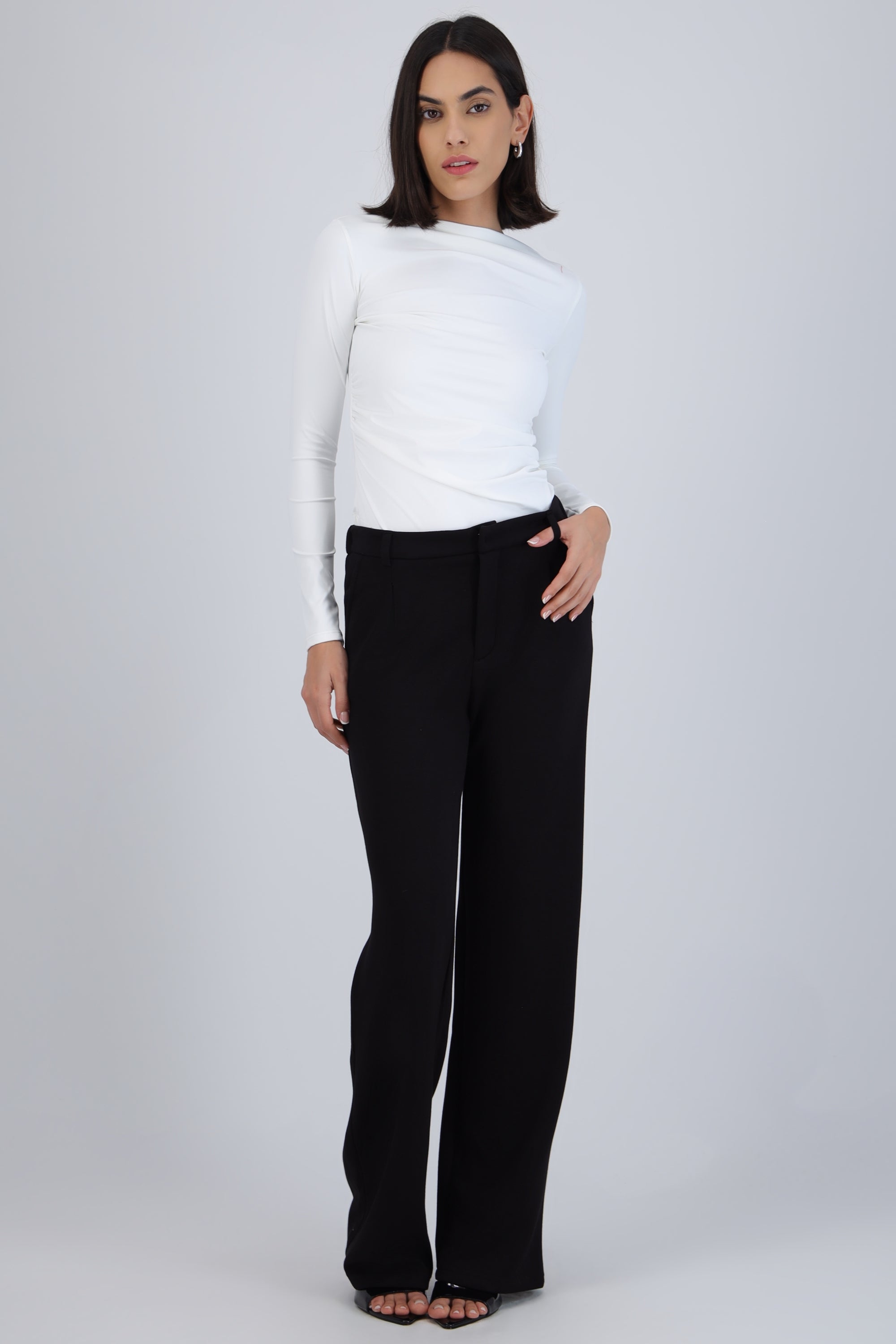 Pantalón liso tacto modal