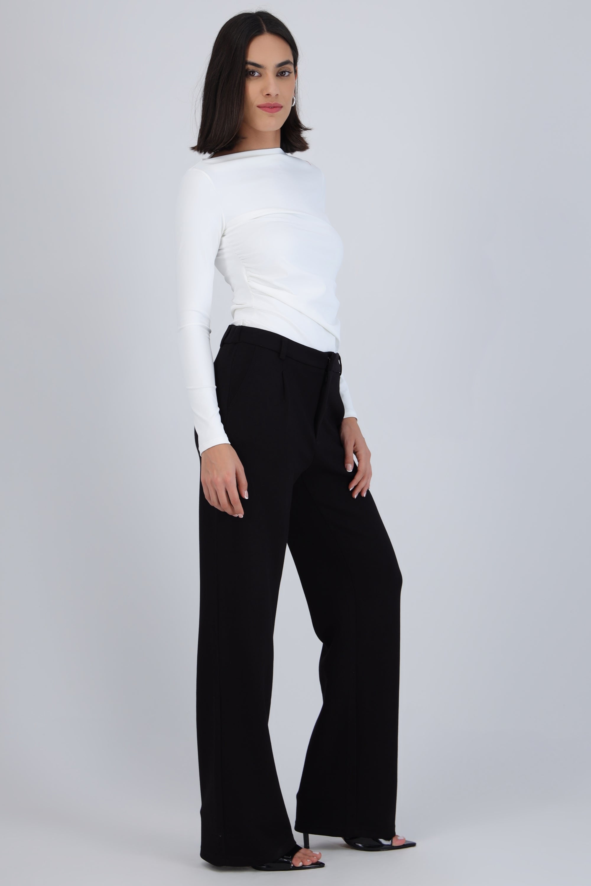 Pantalón liso tacto modal