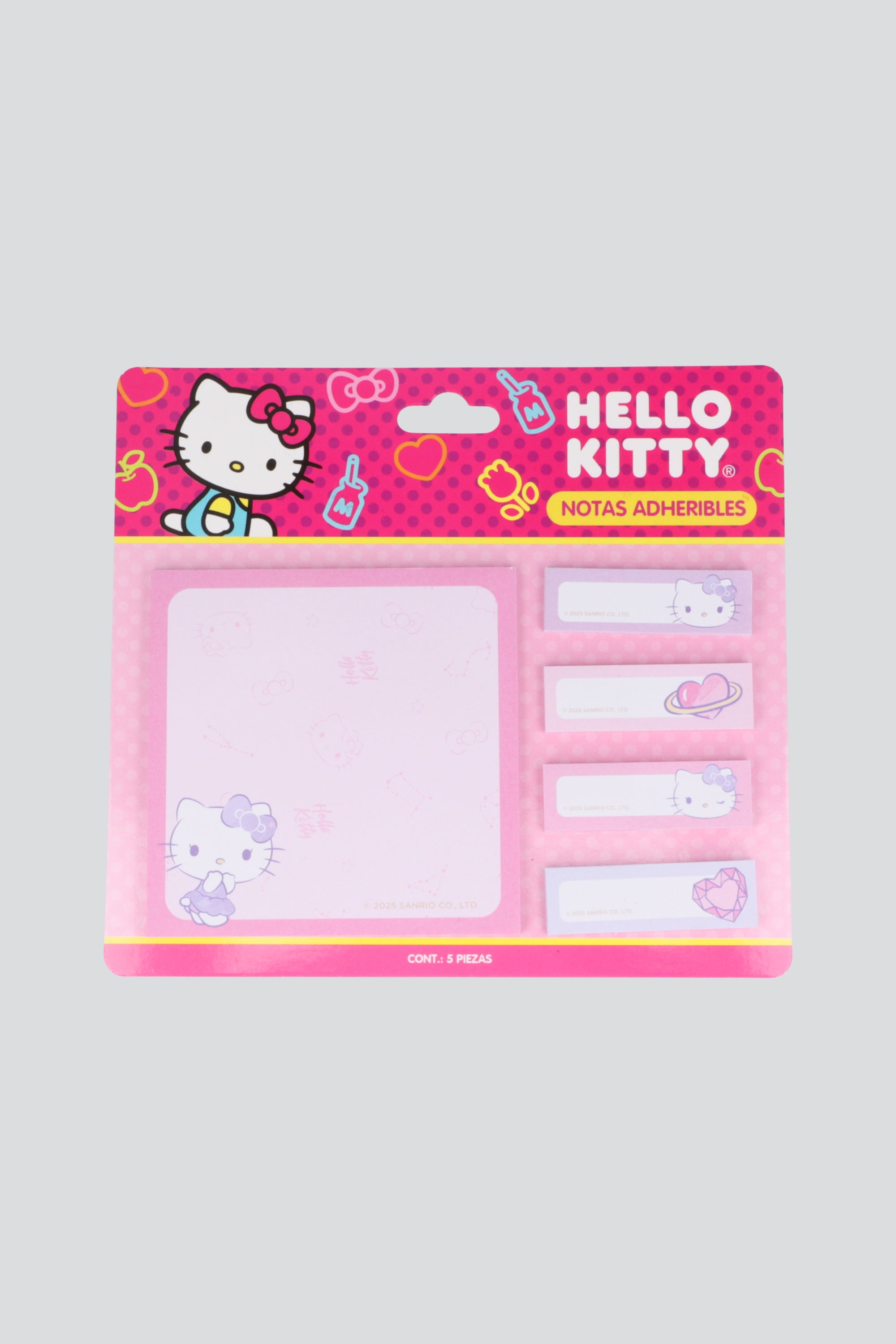 Notas adheribles Hello Kitty ROSA COMBO