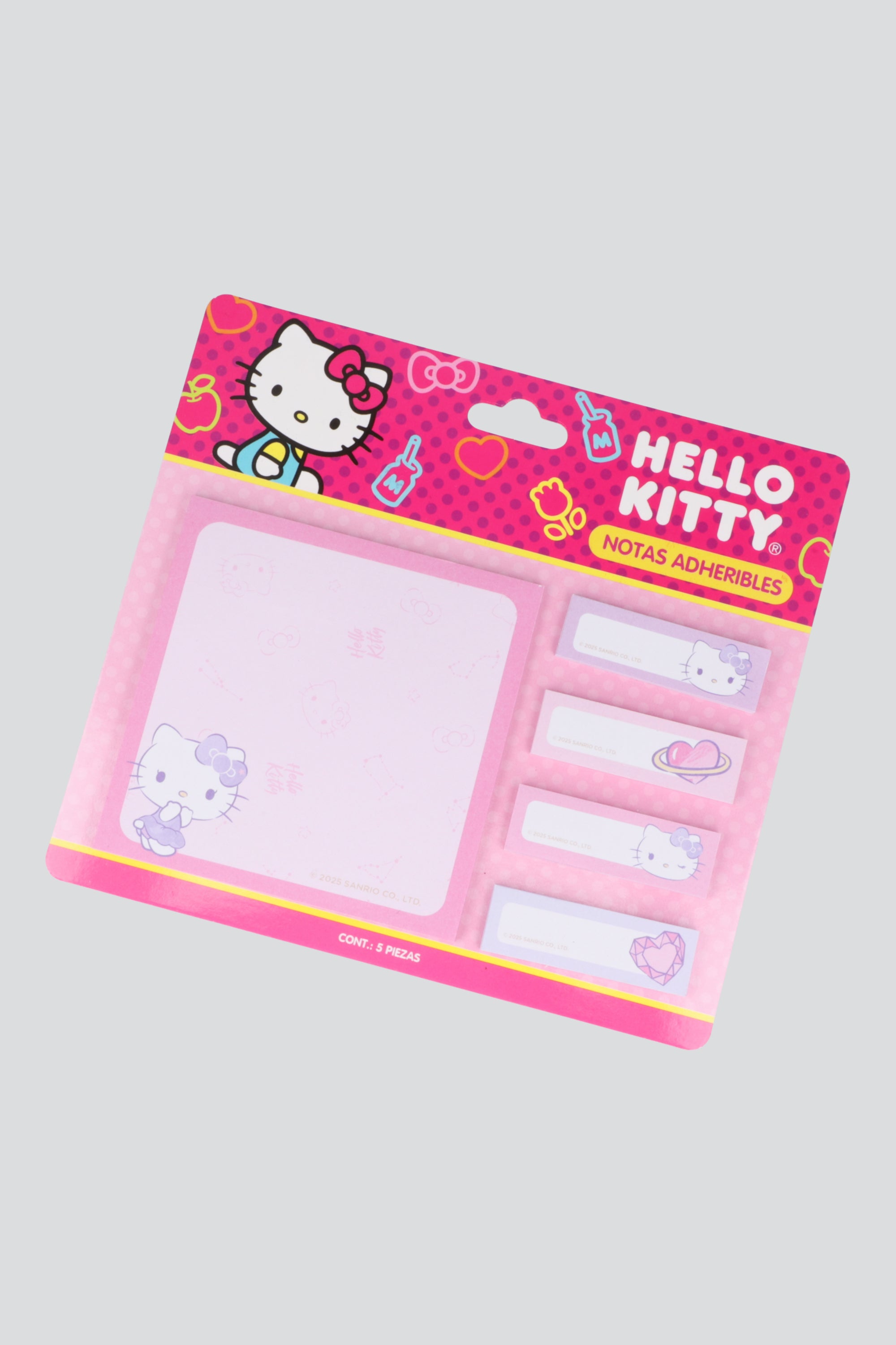 Notas adheribles Hello Kitty ROSA COMBO