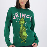 Sueter grinch brillo estrellas