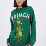 Sueter grinch brillo estrellas