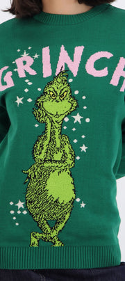 Sueter grinch brillo estrellas