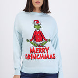 Sueter Grinch sentado textura