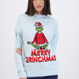 Sueter Grinch sentado textura