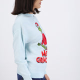 Sueter Grinch sentado textura