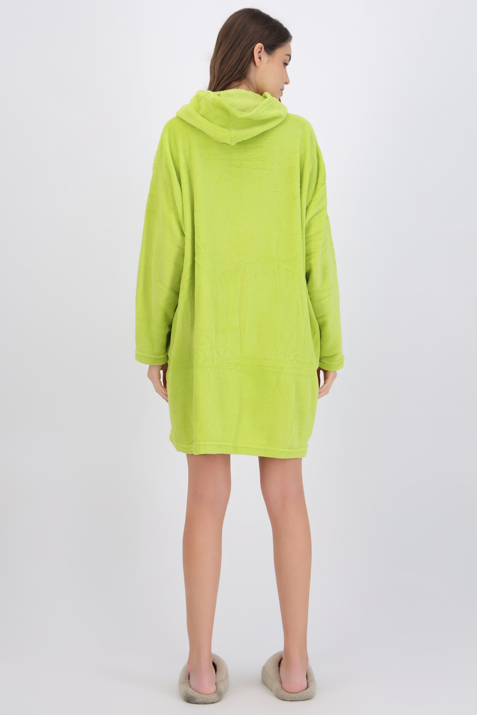 Maxi sudadera cozy grinch ojos