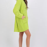 Maxi sudadera cozy grinch ojos