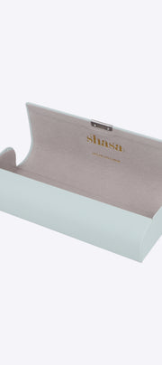 Funda lentes placa metálica