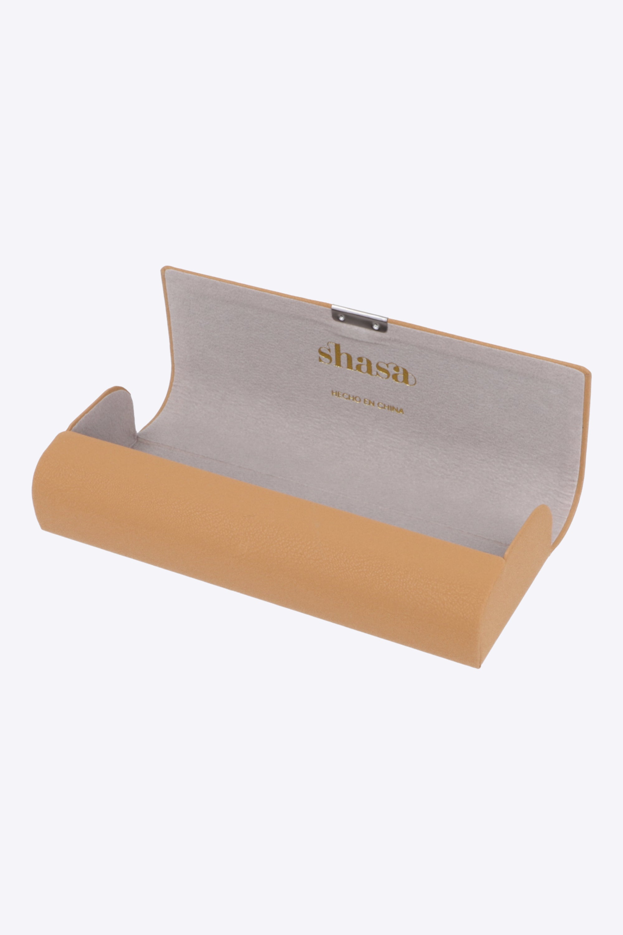 Funda lentes placa metálica