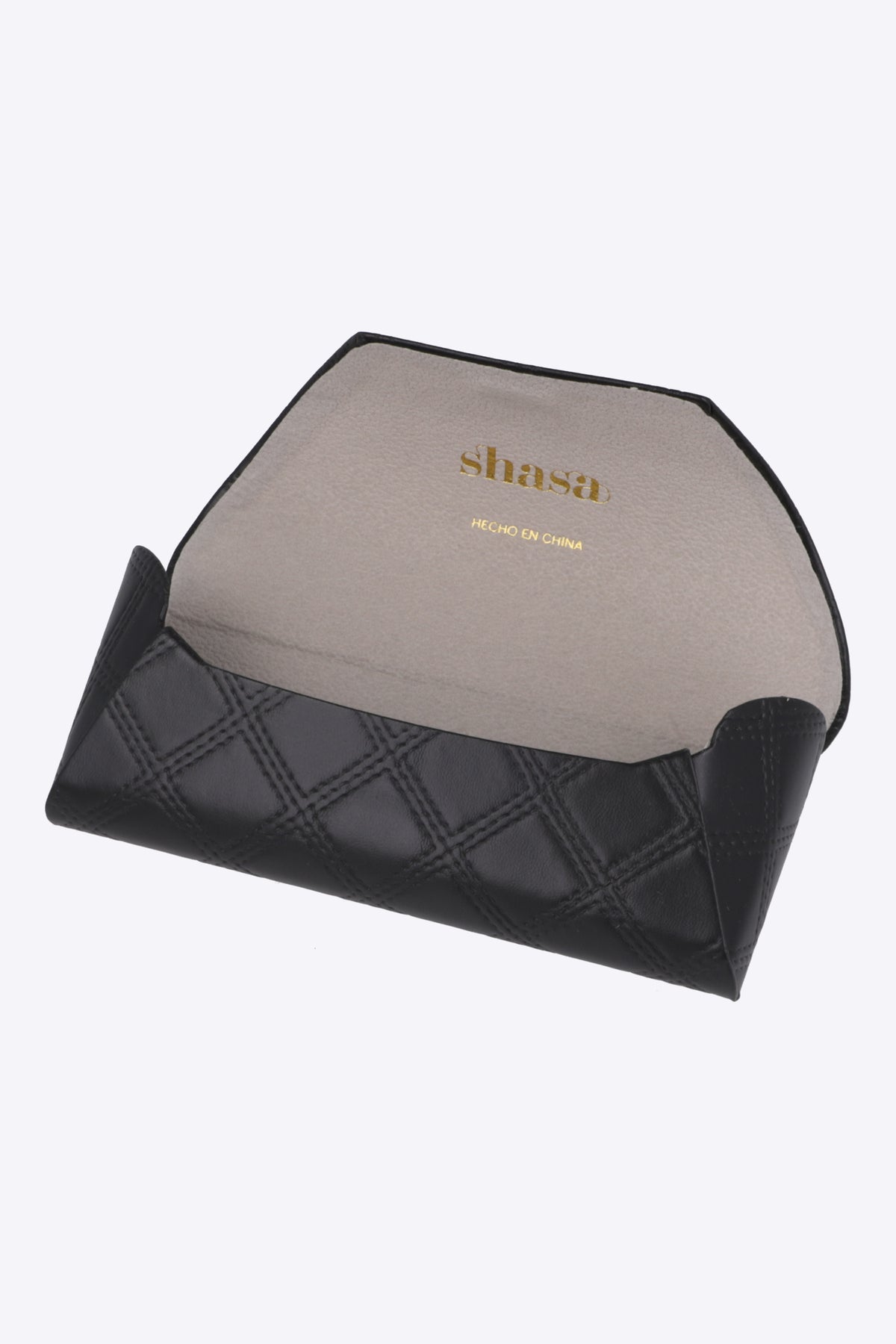 Funda lentes cuadros NEGRO