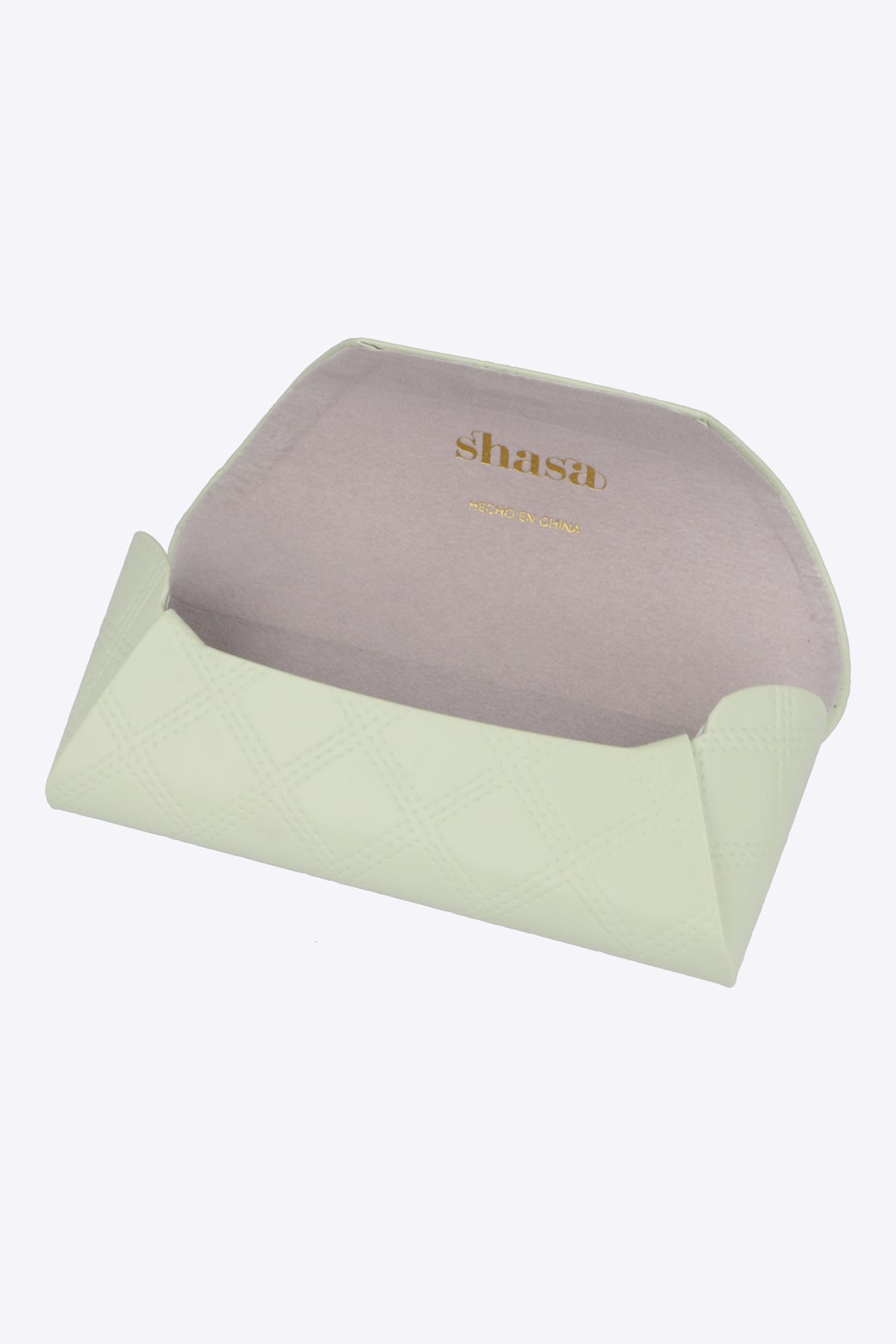Funda lentes cuadros VERDE