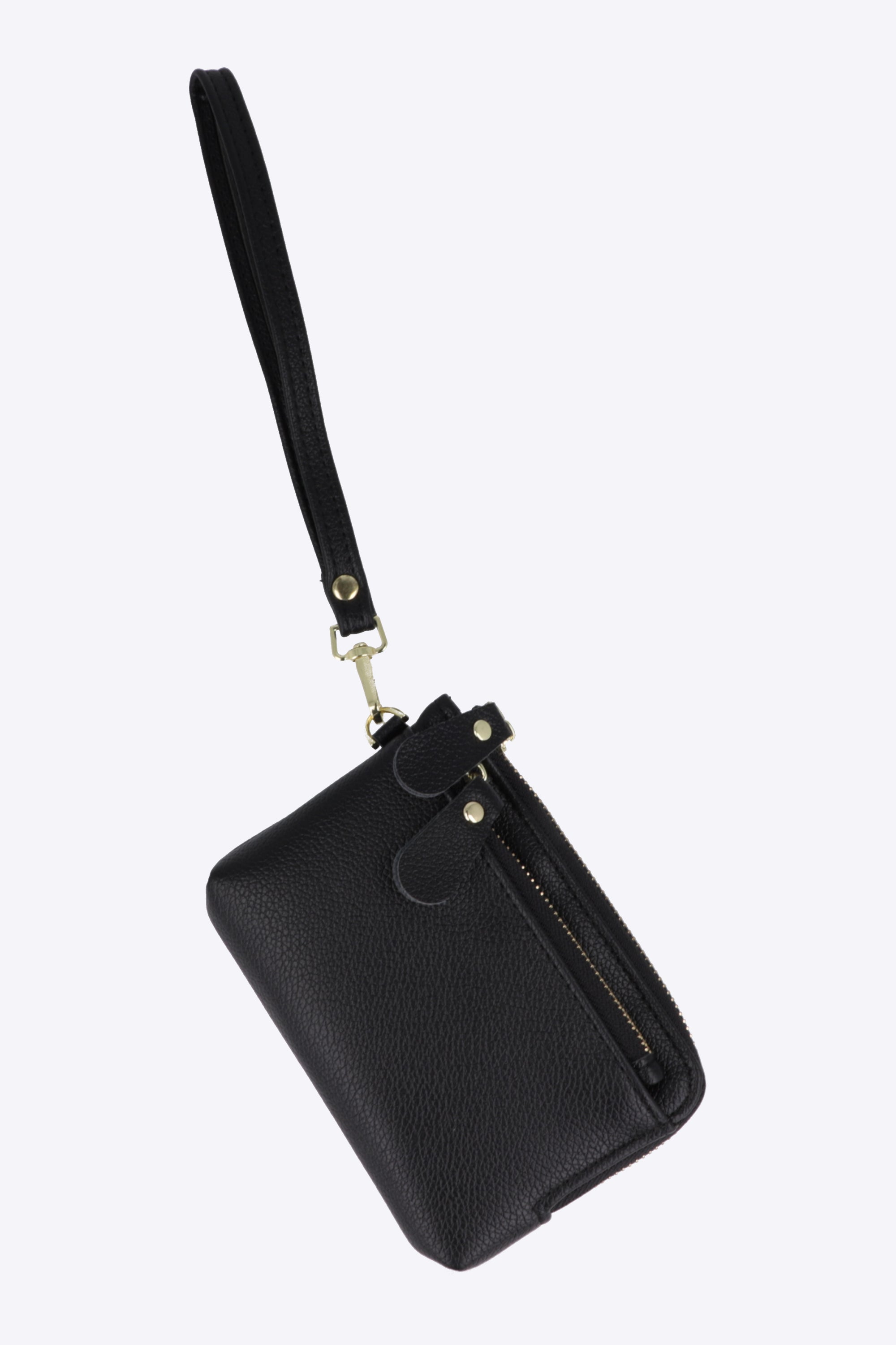 Cartera cierre monocolor NEGRO