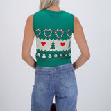 Chaleco navidad grecas snowman