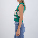 Chaleco navidad grecas snowman