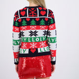 Suéter grecas holly jolly