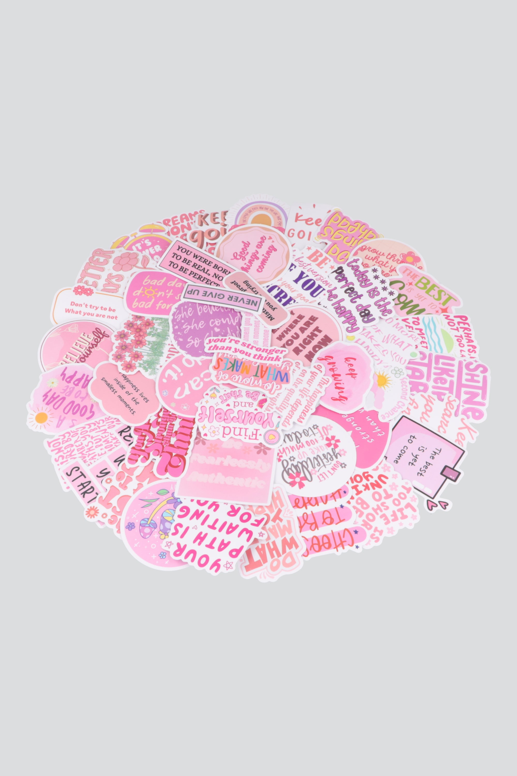 Set 50 stickers frases