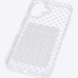 Funda cel iph 16 polka dots