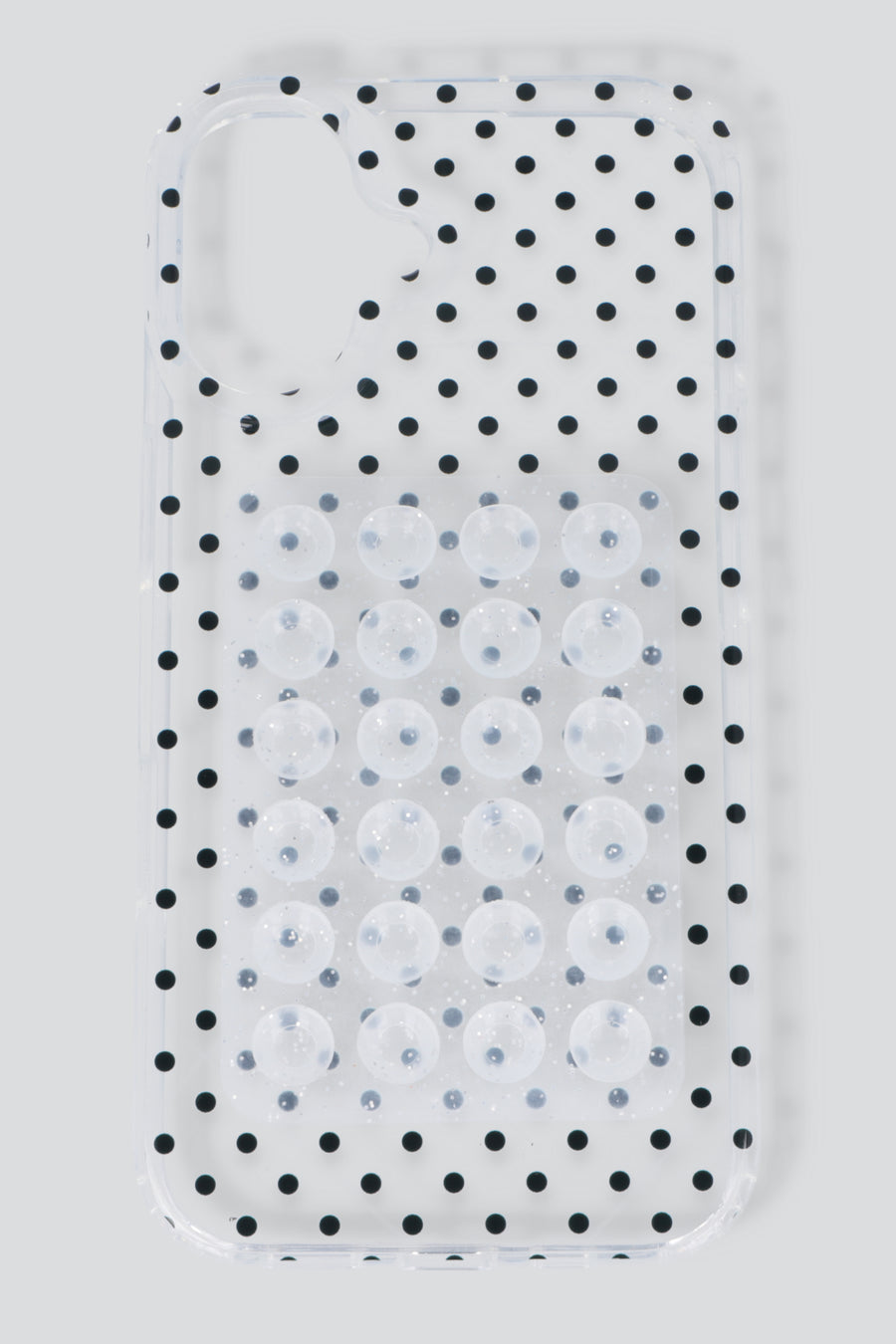 Funda cel iph 16 polka dots