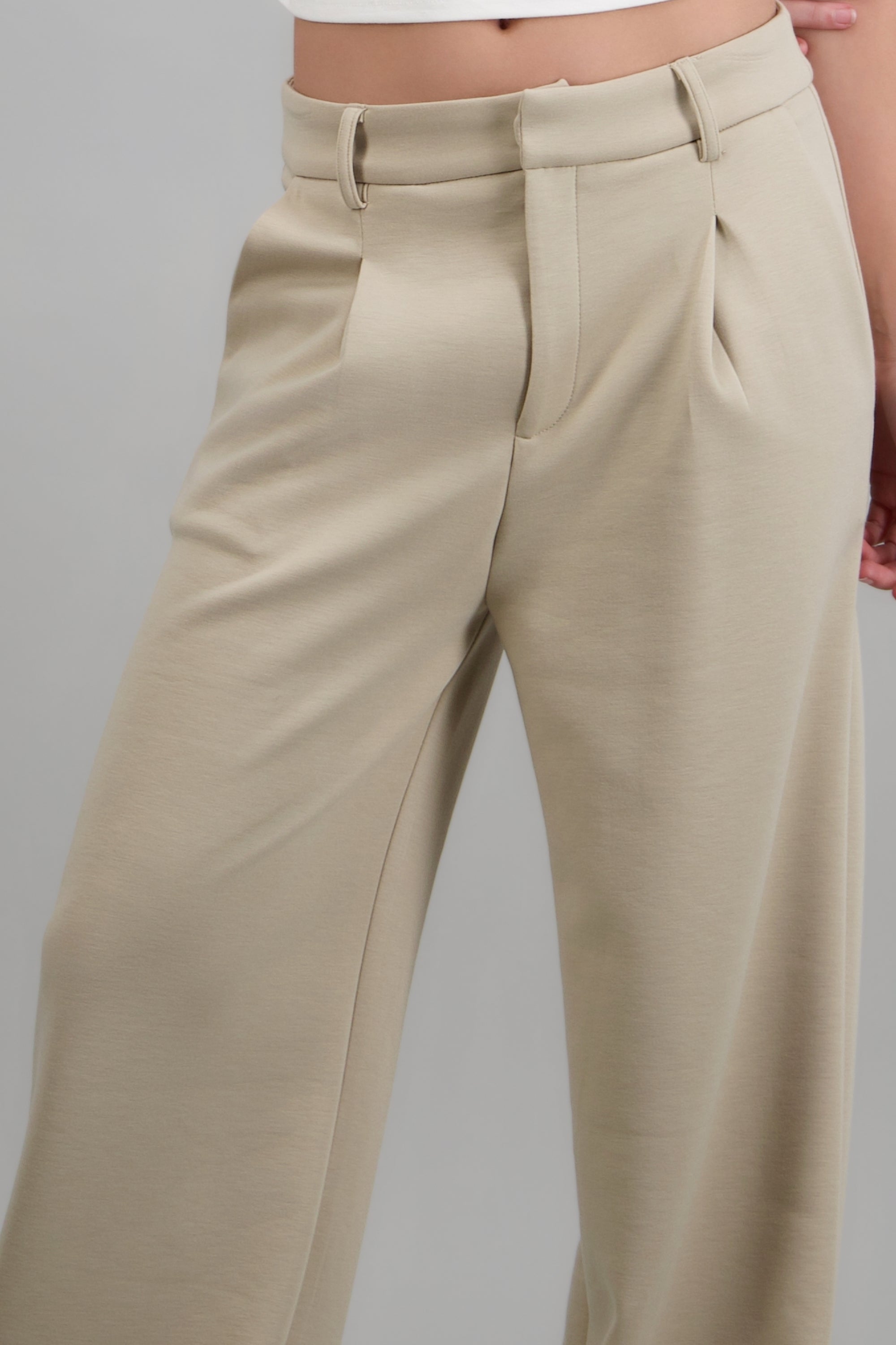 Pantalon wide leg modal detalle pretina ARENA